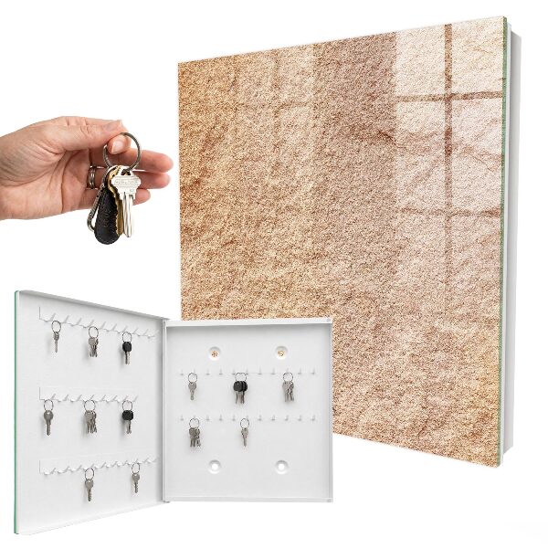 Key storage box Sand pattern