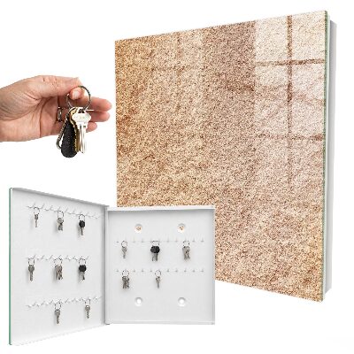 Key storage box Sand pattern