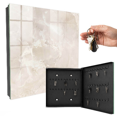 Key storage box Marble elegance