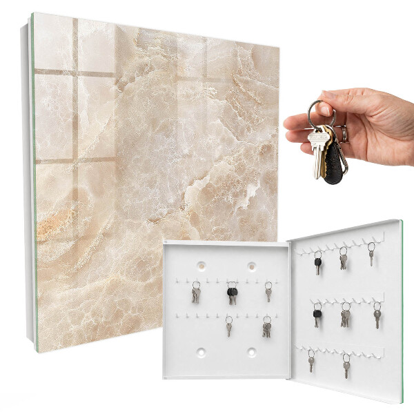 Key box Beige marble
