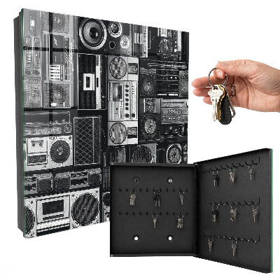 Key storage box Musical nostalgia