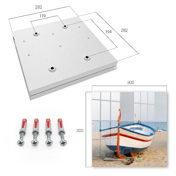 Key cabinet for wall Summer cruise