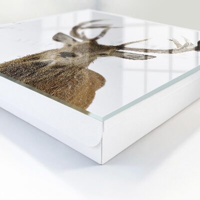 Key storage box Winter deer