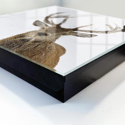 Key storage box Winter deer