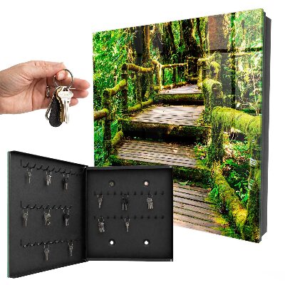 Key cabinet for wall Forest Bridge