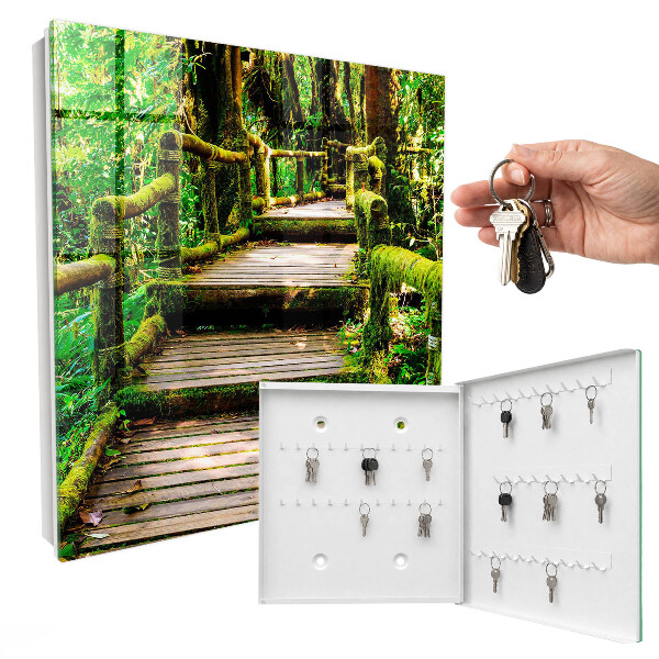 Key cabinet for wall Forest Bridge
