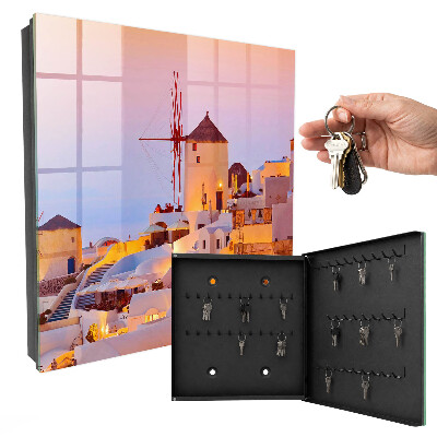 Key storage box Greek island