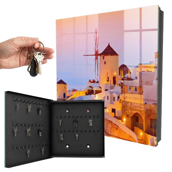 Key storage box Greek island