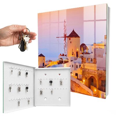 Key storage box Greek island