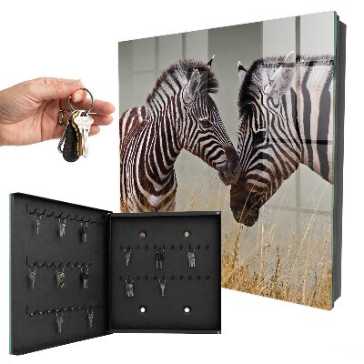 Key storage box Zebras together