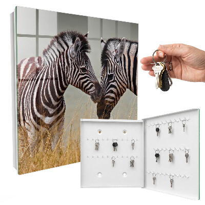 Key storage box Zebras together