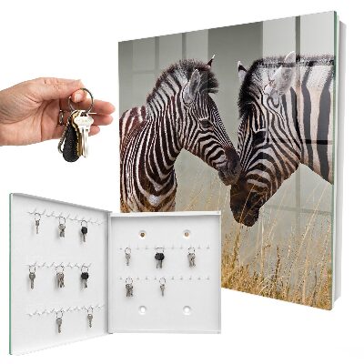 Key storage box Zebras together