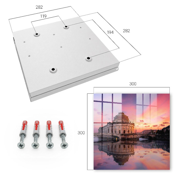 Key cabinet for wall Urban West