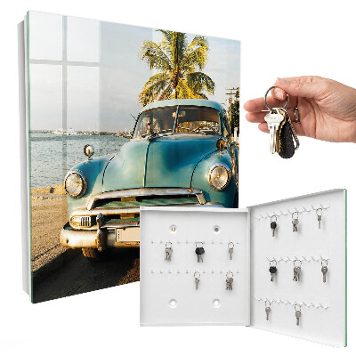 Key storage box Retro car