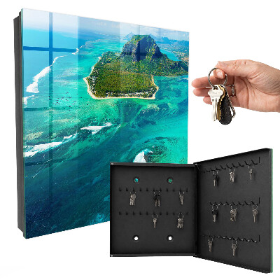 Key storage box Tropical paradise