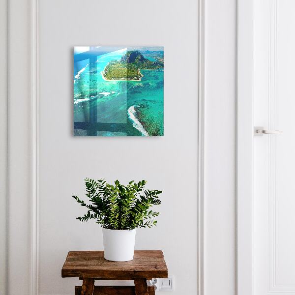 Key storage box Tropical paradise