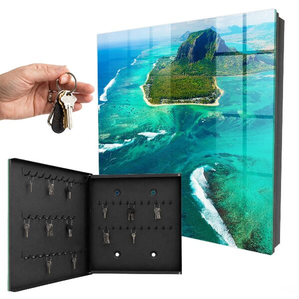Key storage box Tropical paradise