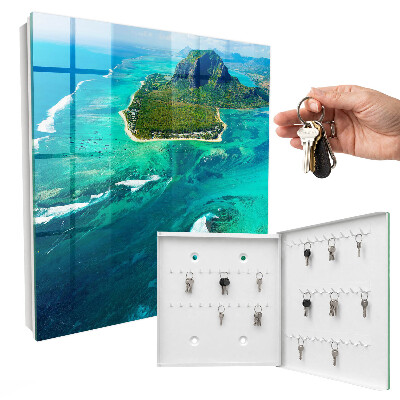 Key storage box Tropical paradise