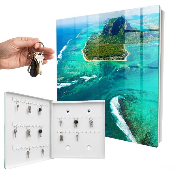 Key storage box Tropical paradise