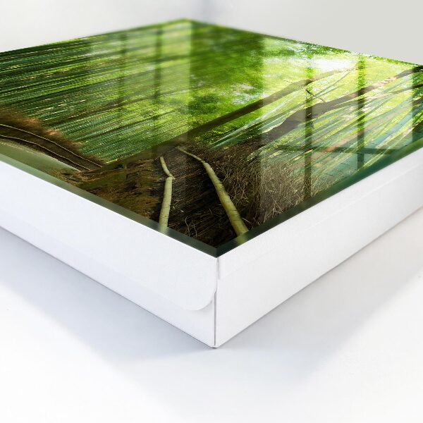Key cabinet for wall Bamboo rug