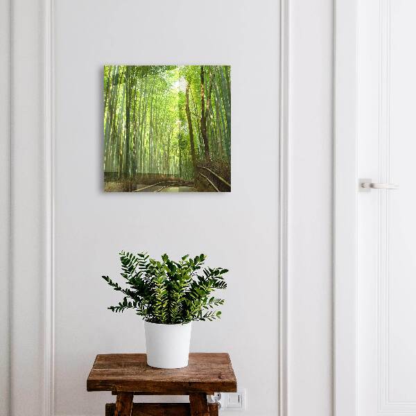 Key cabinet for wall Bamboo rug