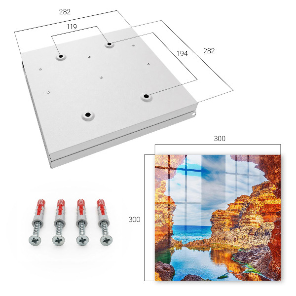 Key cabinet for wall Sunny Beach