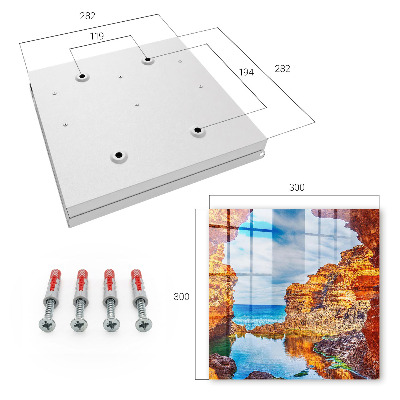 Key cabinet for wall Sunny Beach