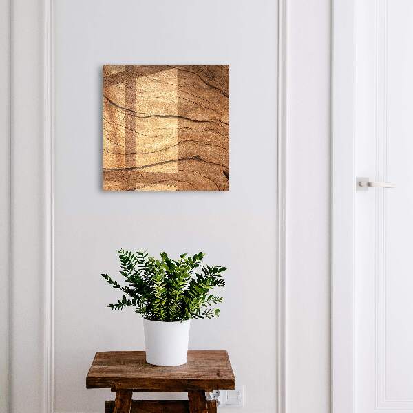 Key storage box Wooden texture