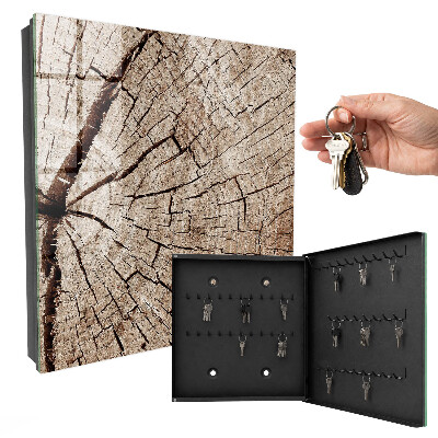 Key cabinet for wall Wooden structure