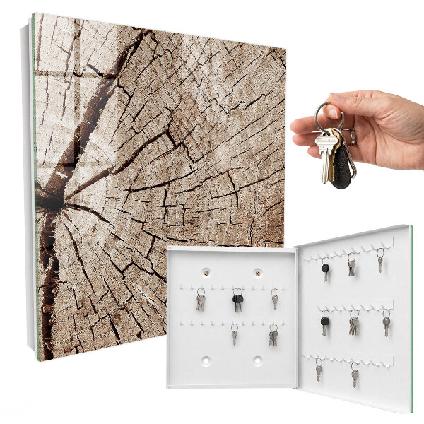Key cabinet for wall Wooden structure