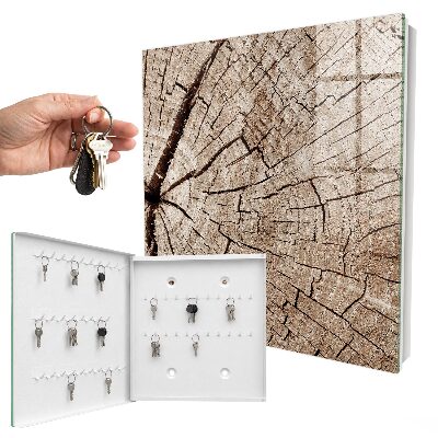 Key cabinet for wall Wooden structure