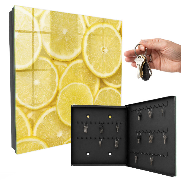 Key storage box Lemon slices