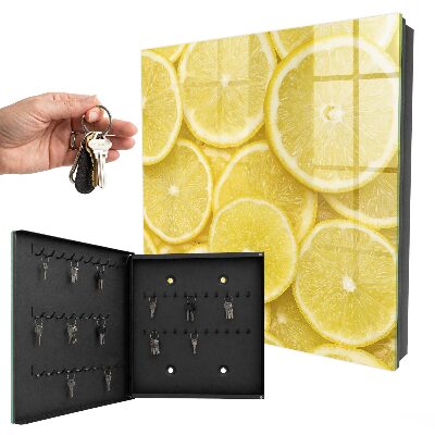 Key storage box Lemon slices