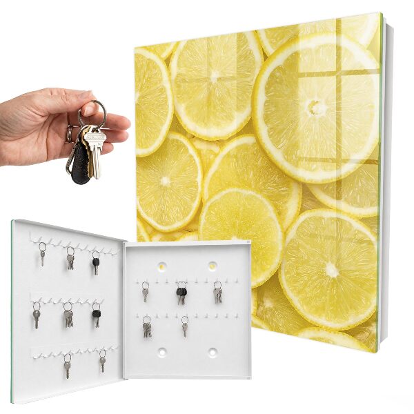 Key storage box Lemon slices