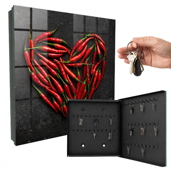 Heart of pepper design
