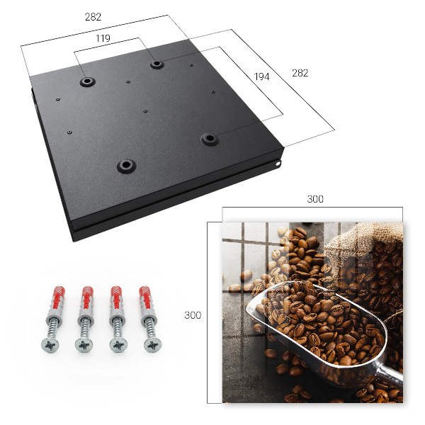 Key box Coffee beans