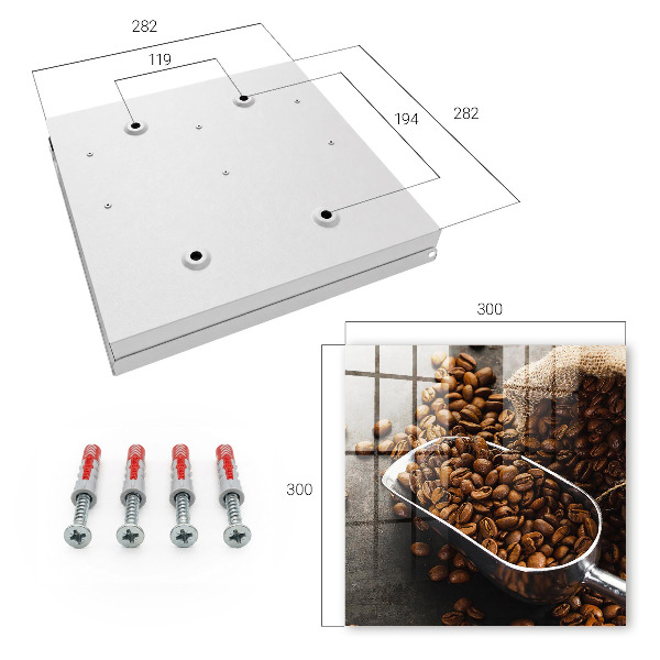 Key box Coffee beans