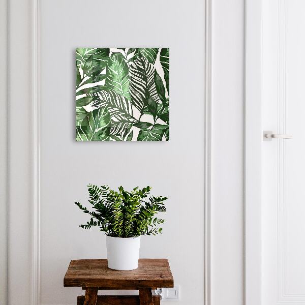 Key storage box Plant patterns
