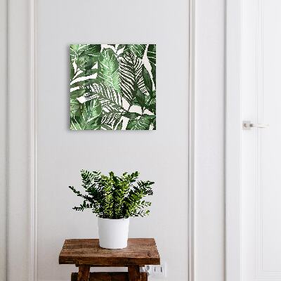 Key storage box Plant patterns