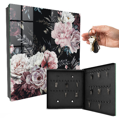 Key storage box The magic of flowers