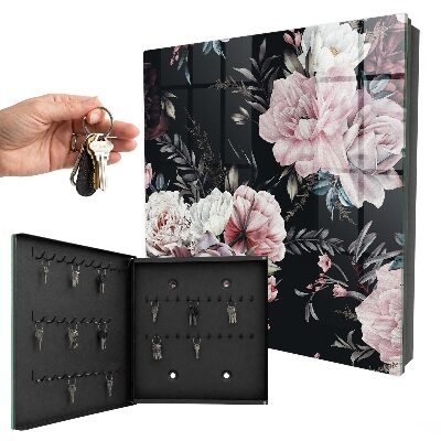 Key storage box The magic of flowers
