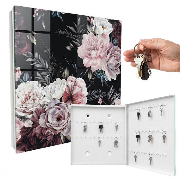 Key storage box The magic of flowers