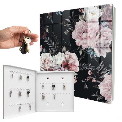 Key storage box The magic of flowers