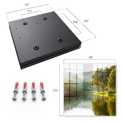 Key box Green landscape