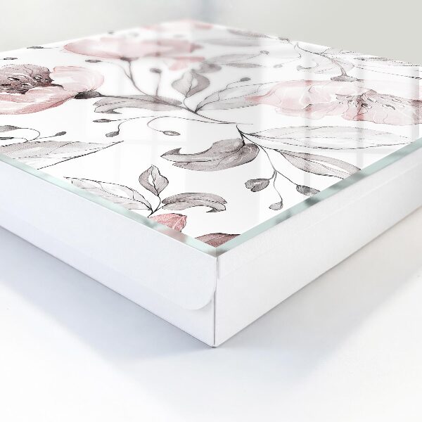 Key cabinet for wall Romantic pattern