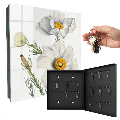 Key storage box Flowers of nature
