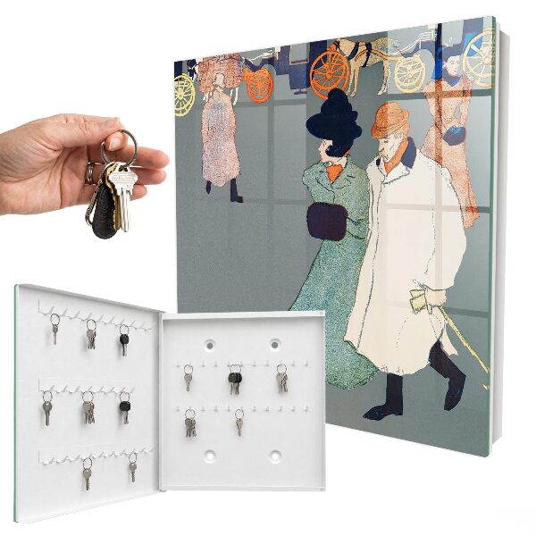 Key cabinet for wall A walk around the city