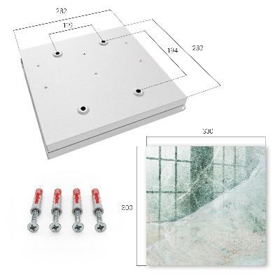 Key box Marble elegance