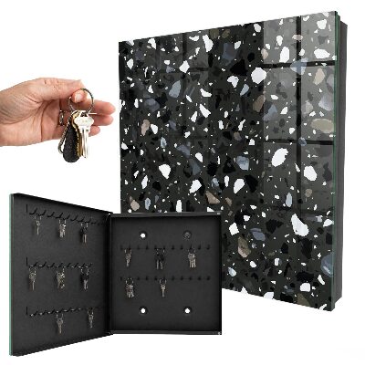 Key storage box Stylish mosaic