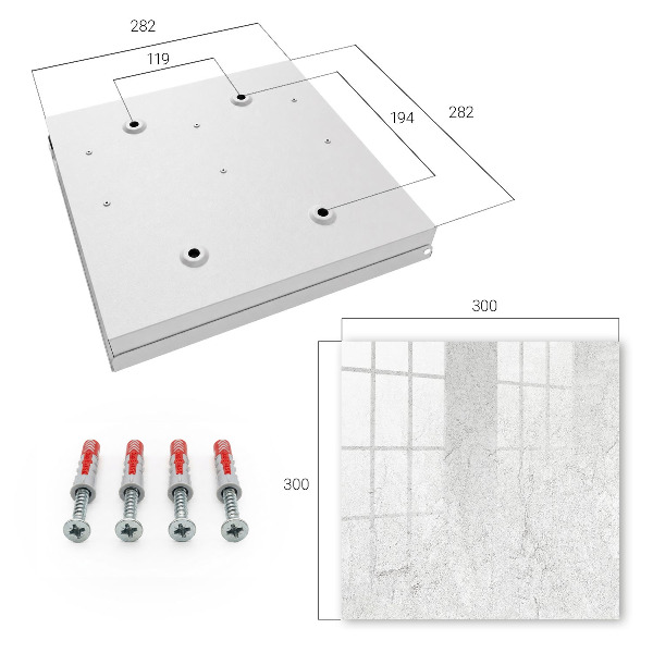 Key cabinet for wall Gemstone